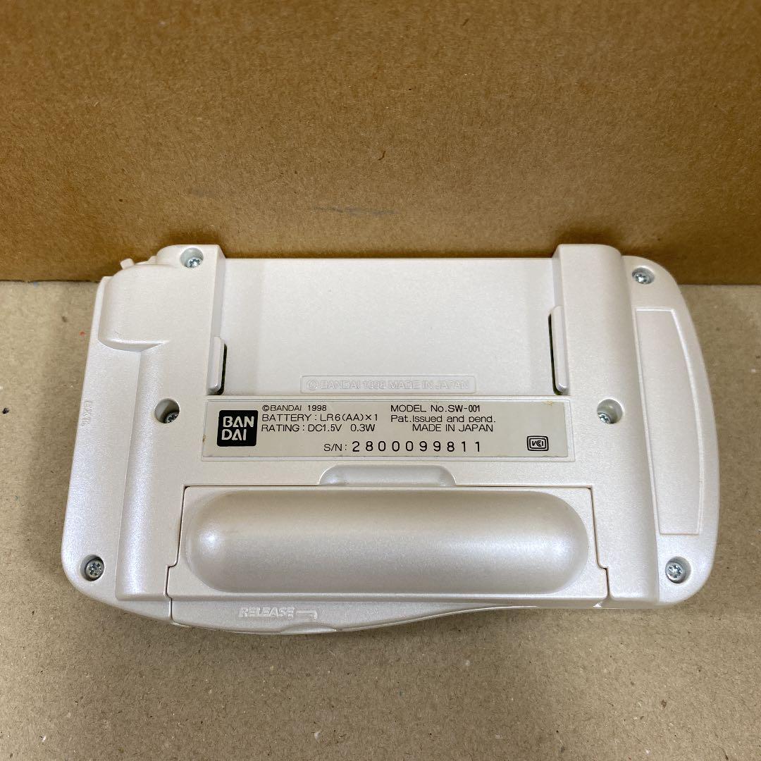 Bandai WonderSwan Pearl White Console Only [H]