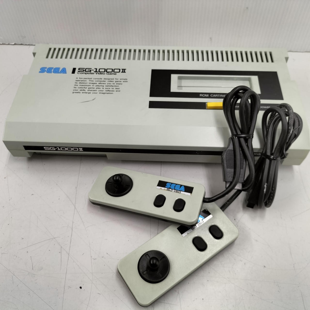 Retro Game Console Model SG 1000 II SEGA