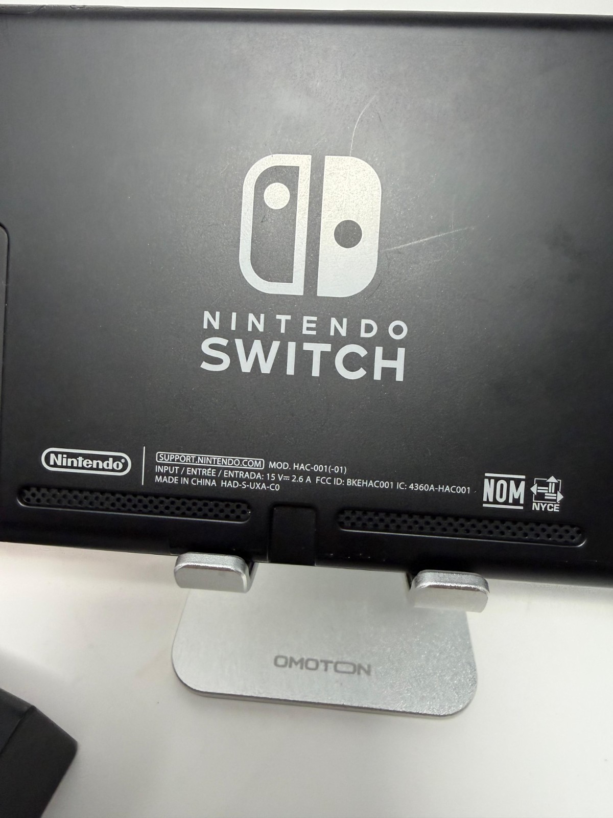 Nintendo Switch HAC-001(-01) Console 32GB with Charger – Good Working Condition