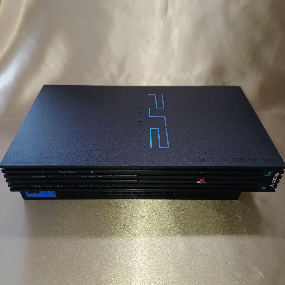 Sony PlayStation2 black SCPH-30000 Console controller Cable Working Tested