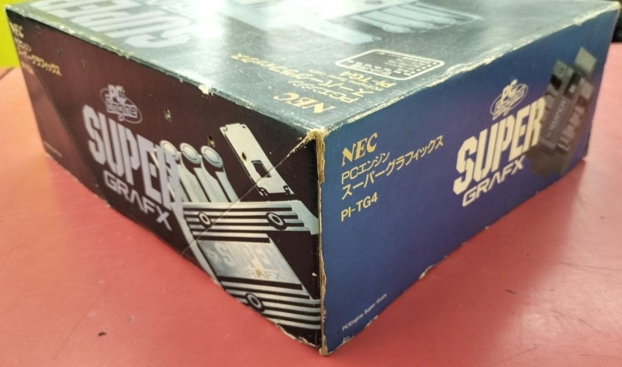 NEC PC Engine SuperGrafx PI-TG4 Boxed Accessories Included A1612