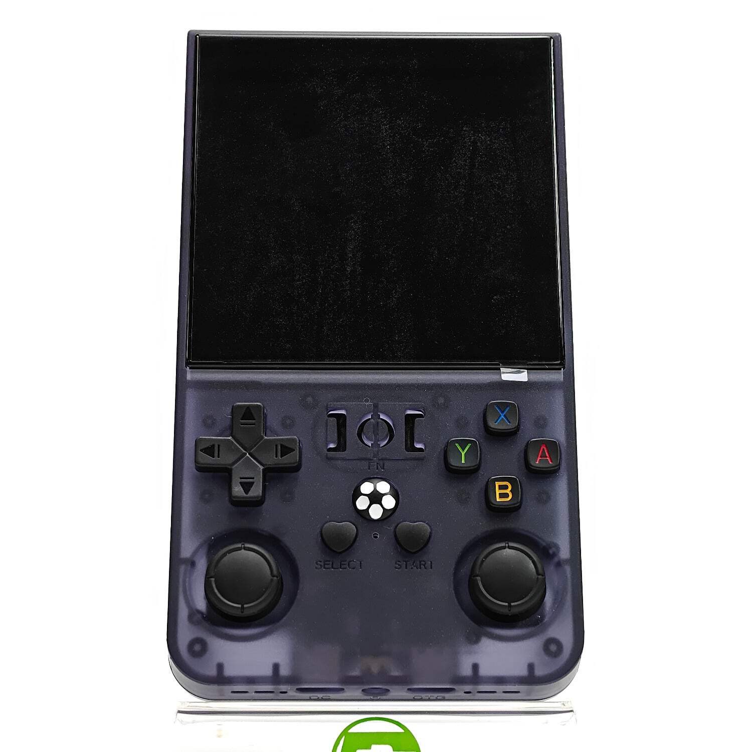 New R36Max Open Source Console Retro Handheld Gaming Console 64GB Blue