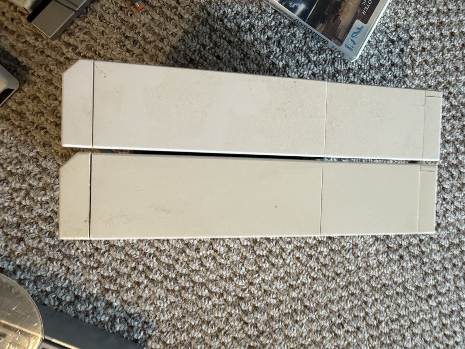 2 Lot Nintendo Wii Console RVL 001 Lot 2 Wii Remotes, Wires, 8 Games + More