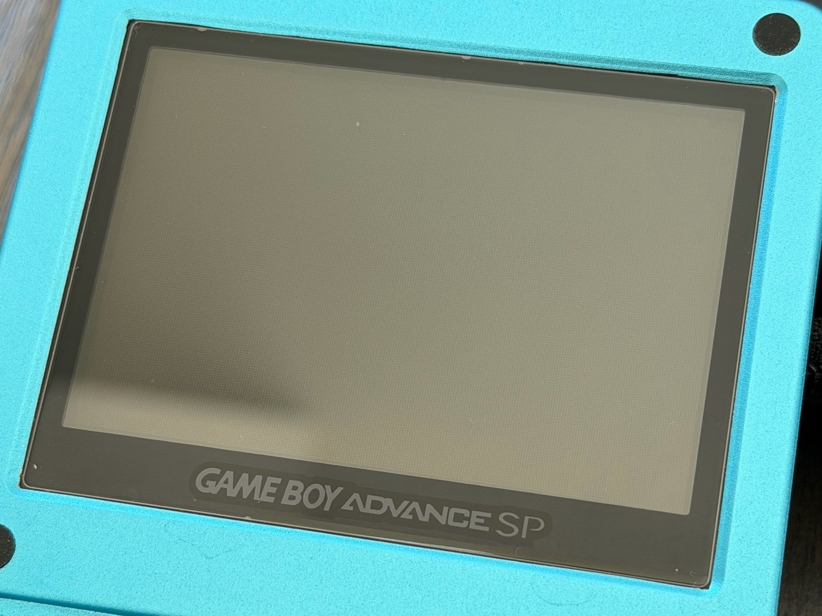 Gameboy Advance SP Aluminum Metal Shell Buttons W/ AGS 101 & Li Battery Type C