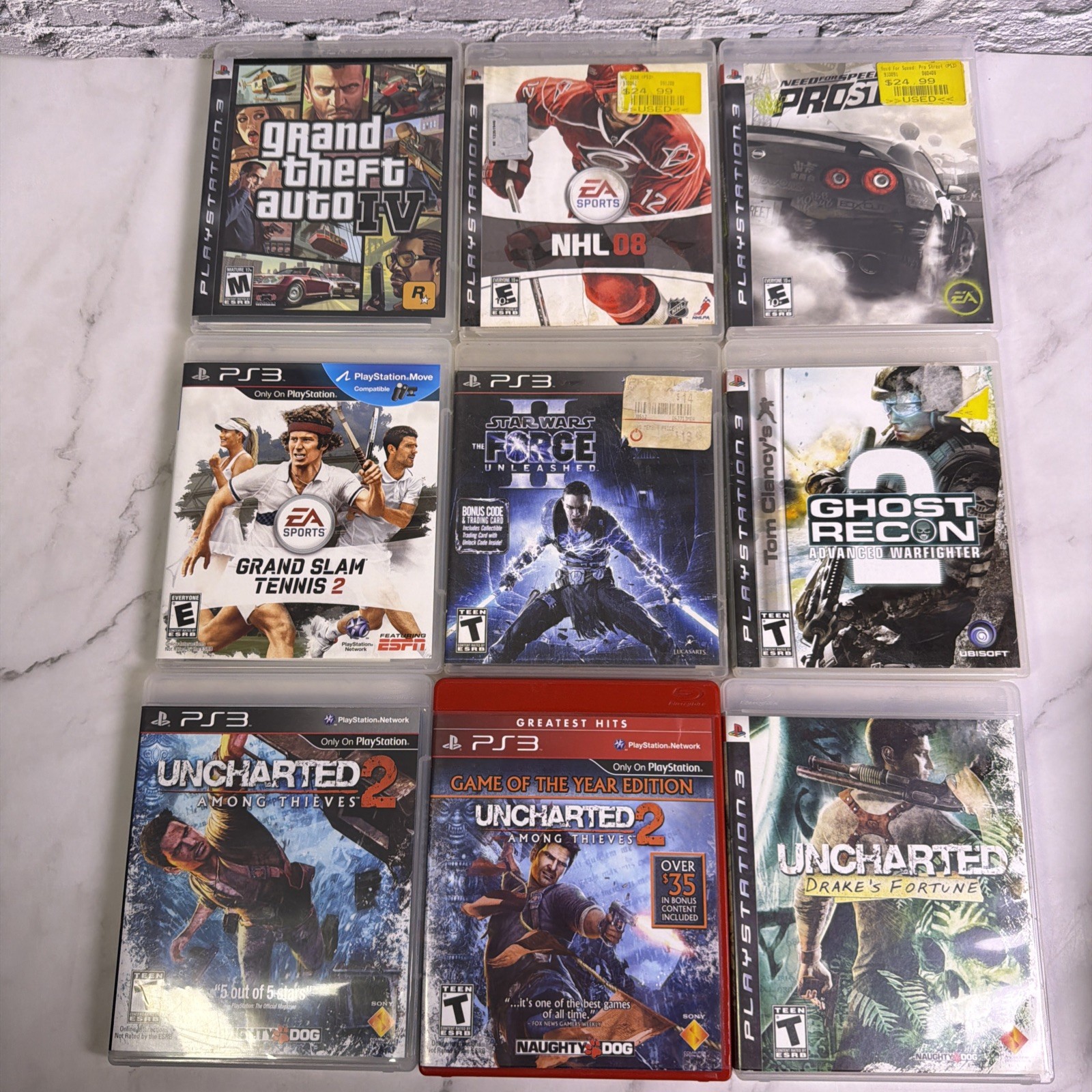 Sony PlayStation 3 PS3 CECH-3001A 160GB, 1 Controller, 16 Games – Tested ✅