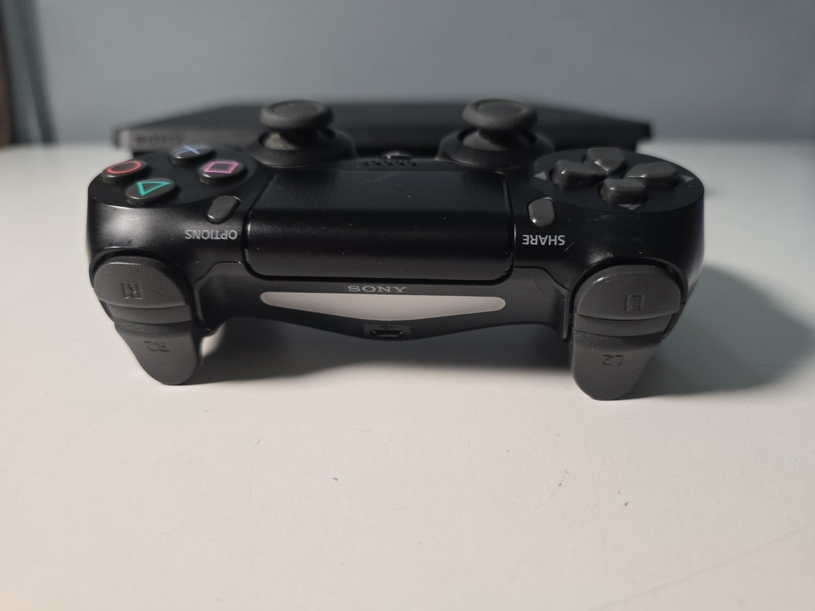 Sony PlayStation 4 Slim 1 TB Console, 1 controller, Cable, 10 Games CUH-2215B