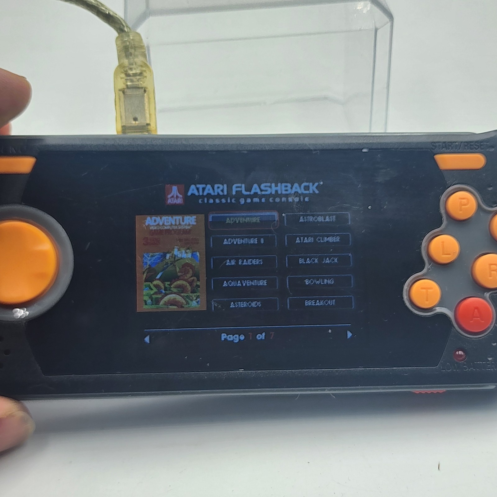 Atari Flashback Portable Game Player *tested/working