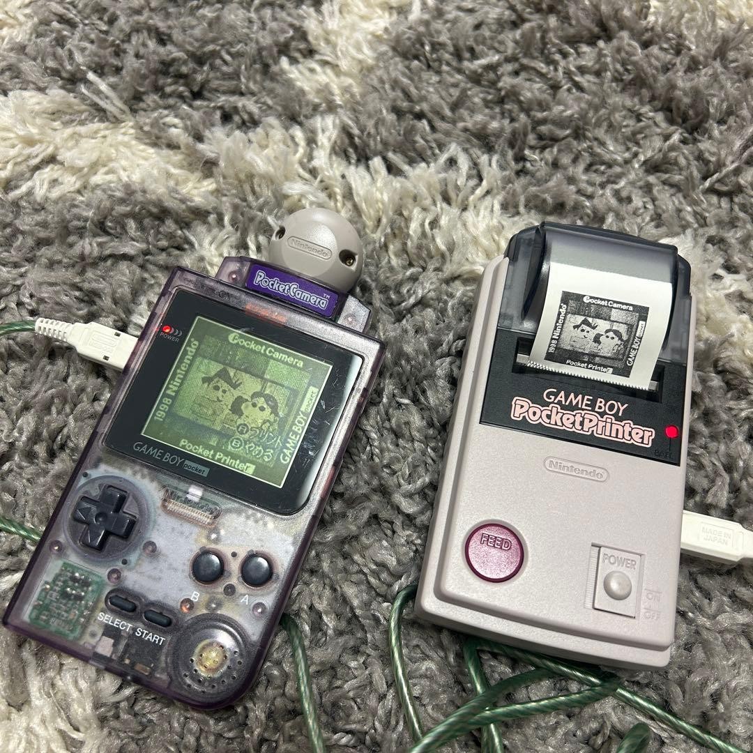 Game Boy Pocket with Camera, Printer & Soft Bundle, Tested, Rare
