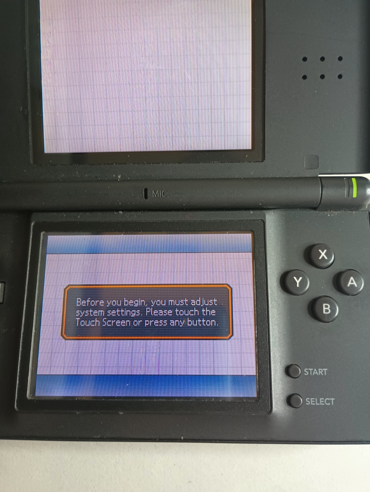 Nintendo DS Lite: Cobalt Blue Handheld Console (TESTED/FACTORY RESET) NO CHARGER