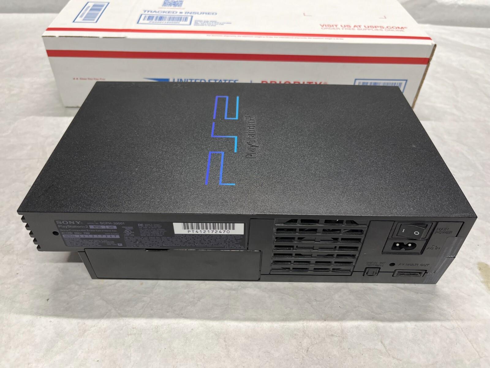 DEFECTIVE Ready 2 PLAY SONY Playstation 2 PS2 Console Game System 1 Wire G3D