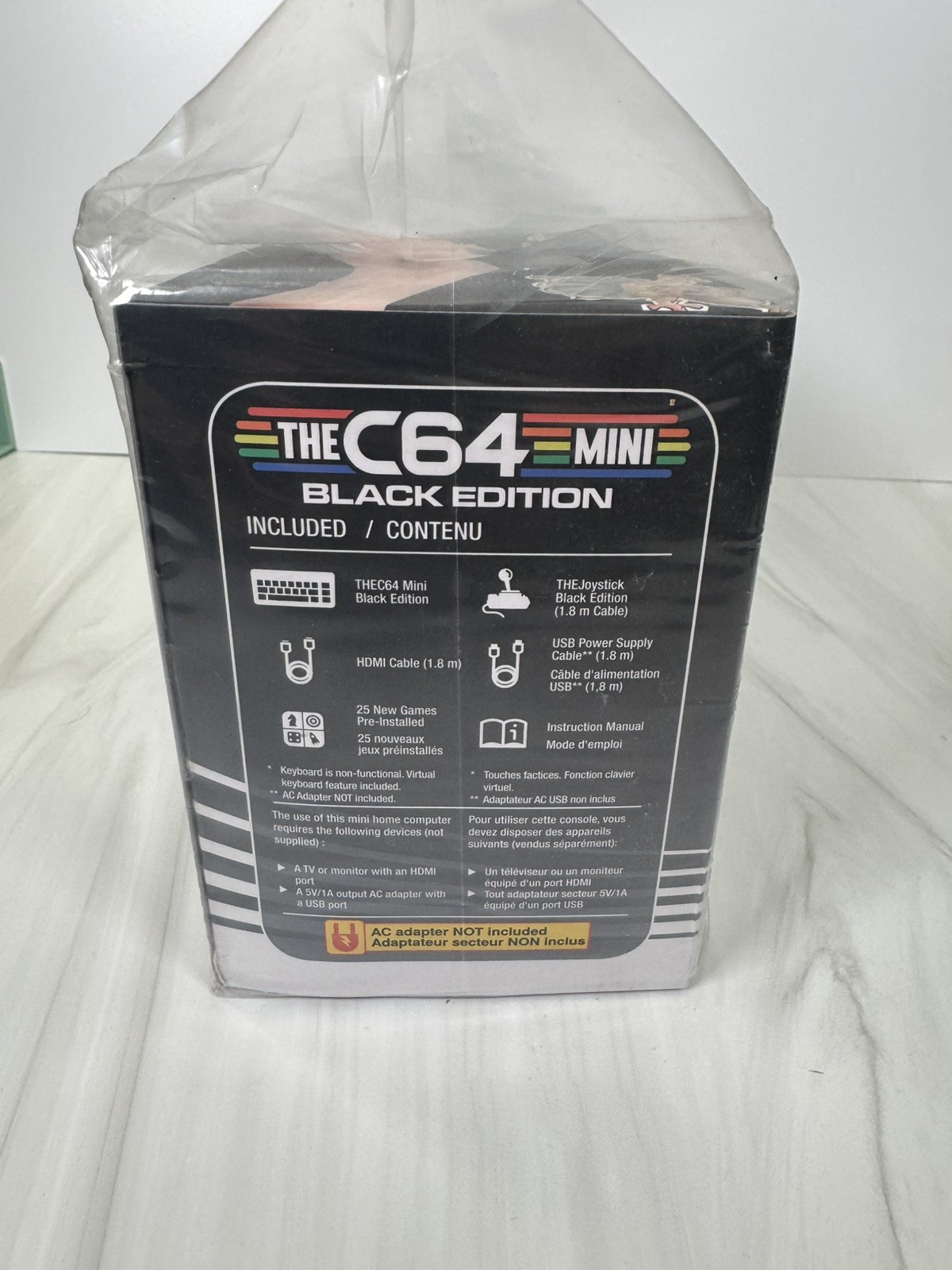 The C64 Mini – Black Edition (NEW, Sealed)