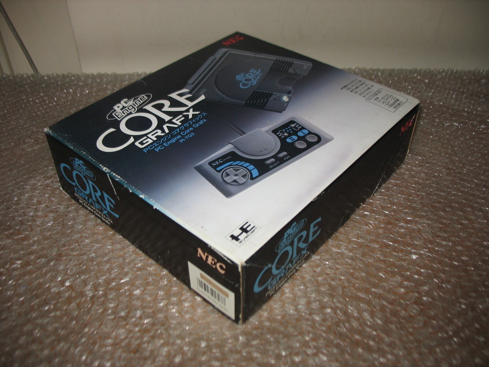 BOXED PC ENGINE CORE GRAFX 1 CONSOLE JAP IMPORT!