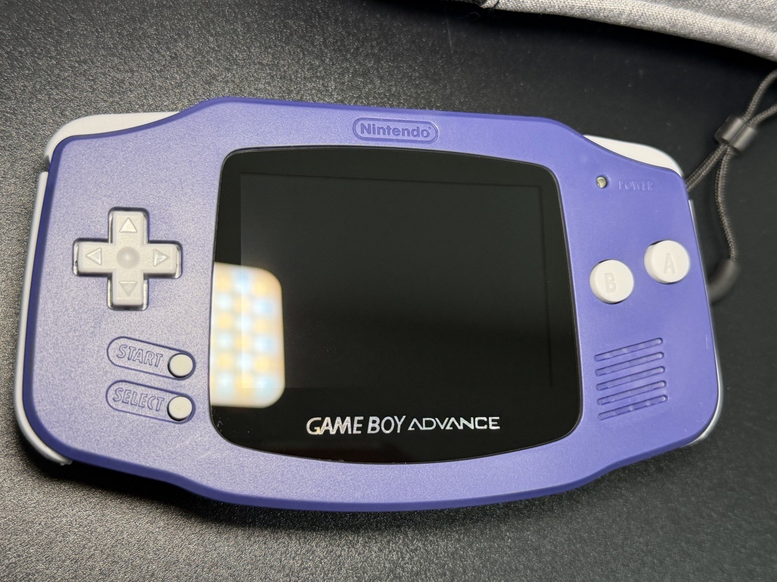 Gameboy Advance GBA Highlight Backlight IPS V5 Laminated Screen – Indigo Purple