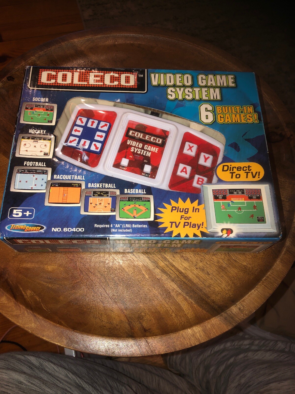 Coleco Video Game System 6 Built-In Games with new batteries. TV games