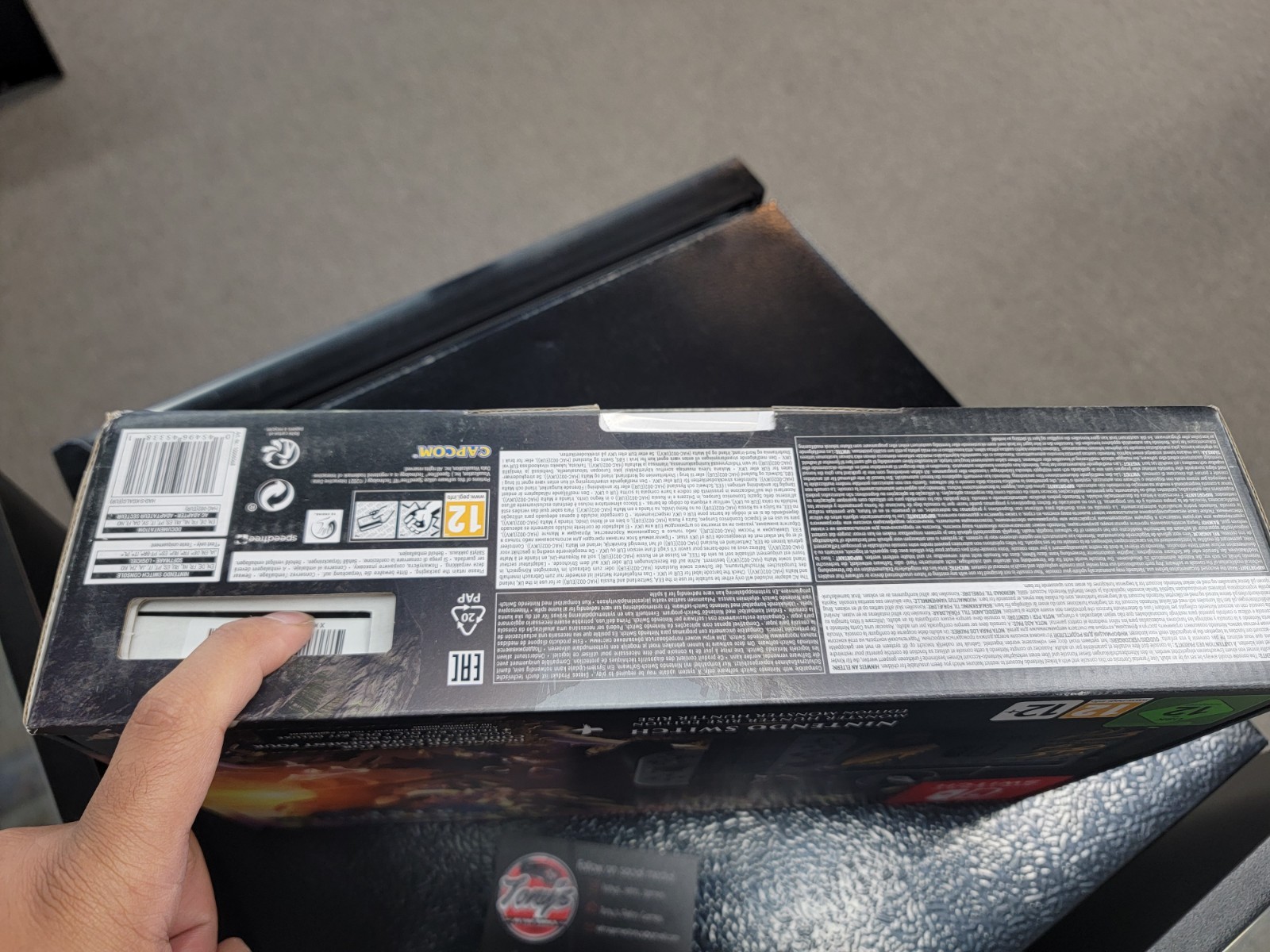 NINTENDO SWITCH MONSTER HUNTER RISE CONSOLE SYSTEM LIMITED EDITION PAL NEW NUOVA