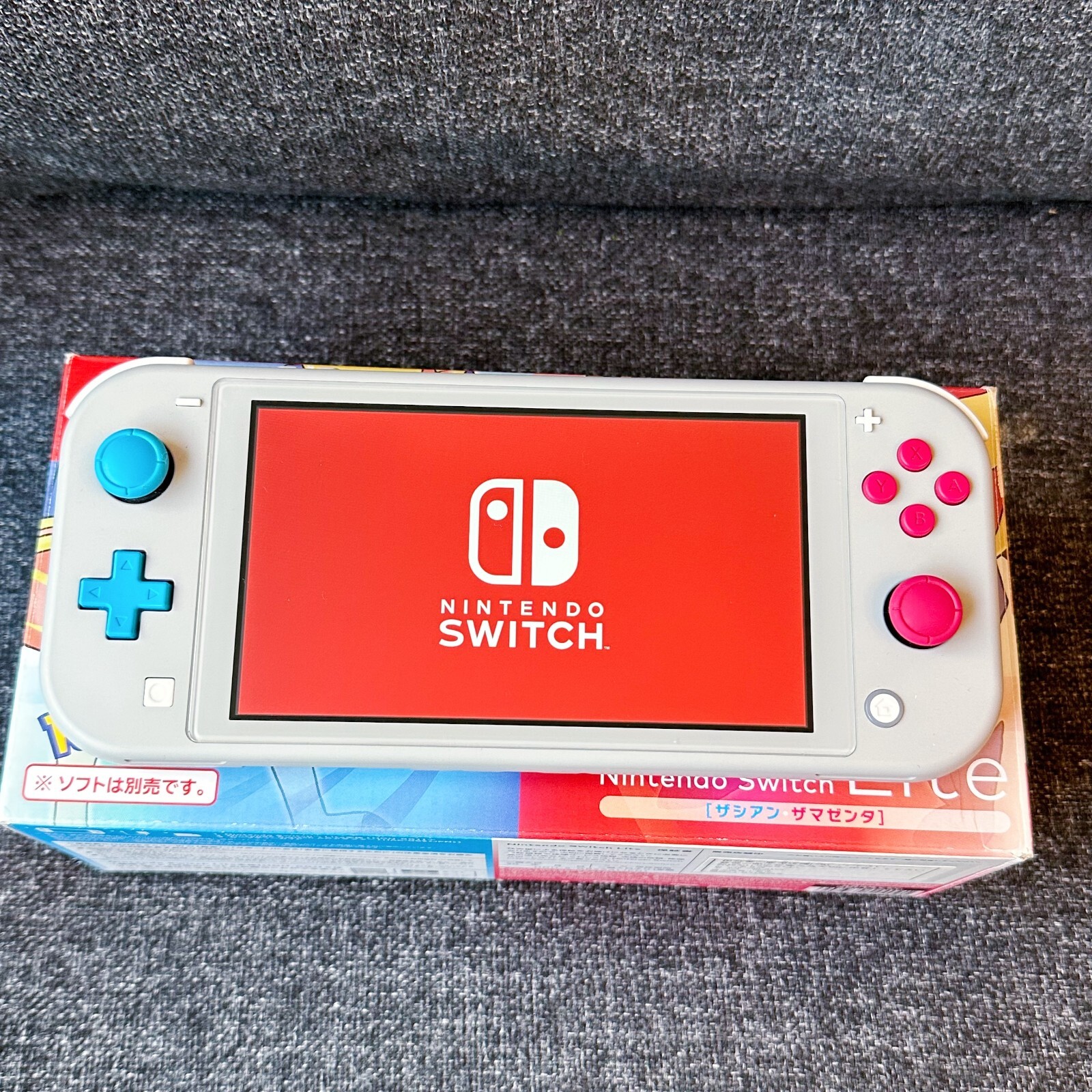 Nintendo Switch Lite Pokemon Zacian Zamazenta Edition Console Limited W/ BOX