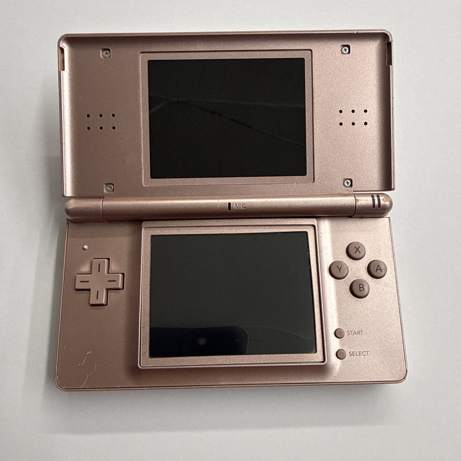Ds – Nintendo DS Lite Nintendogs Best Friend Metallic Rose Console Tested 2945