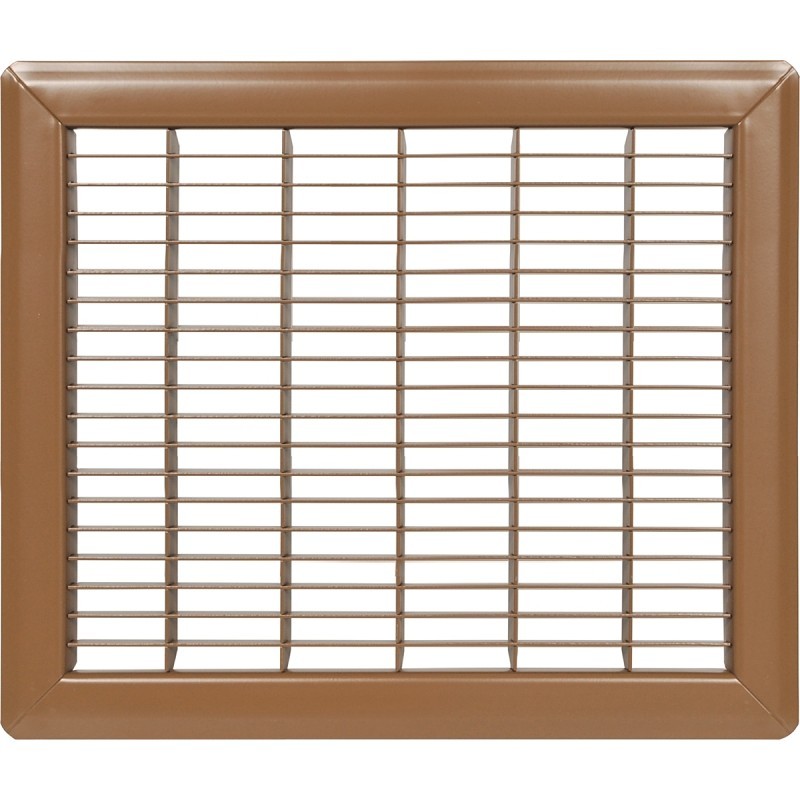 Imperial RG0690 Air Grille, 12 in L, 14 in W, Steel, Brown