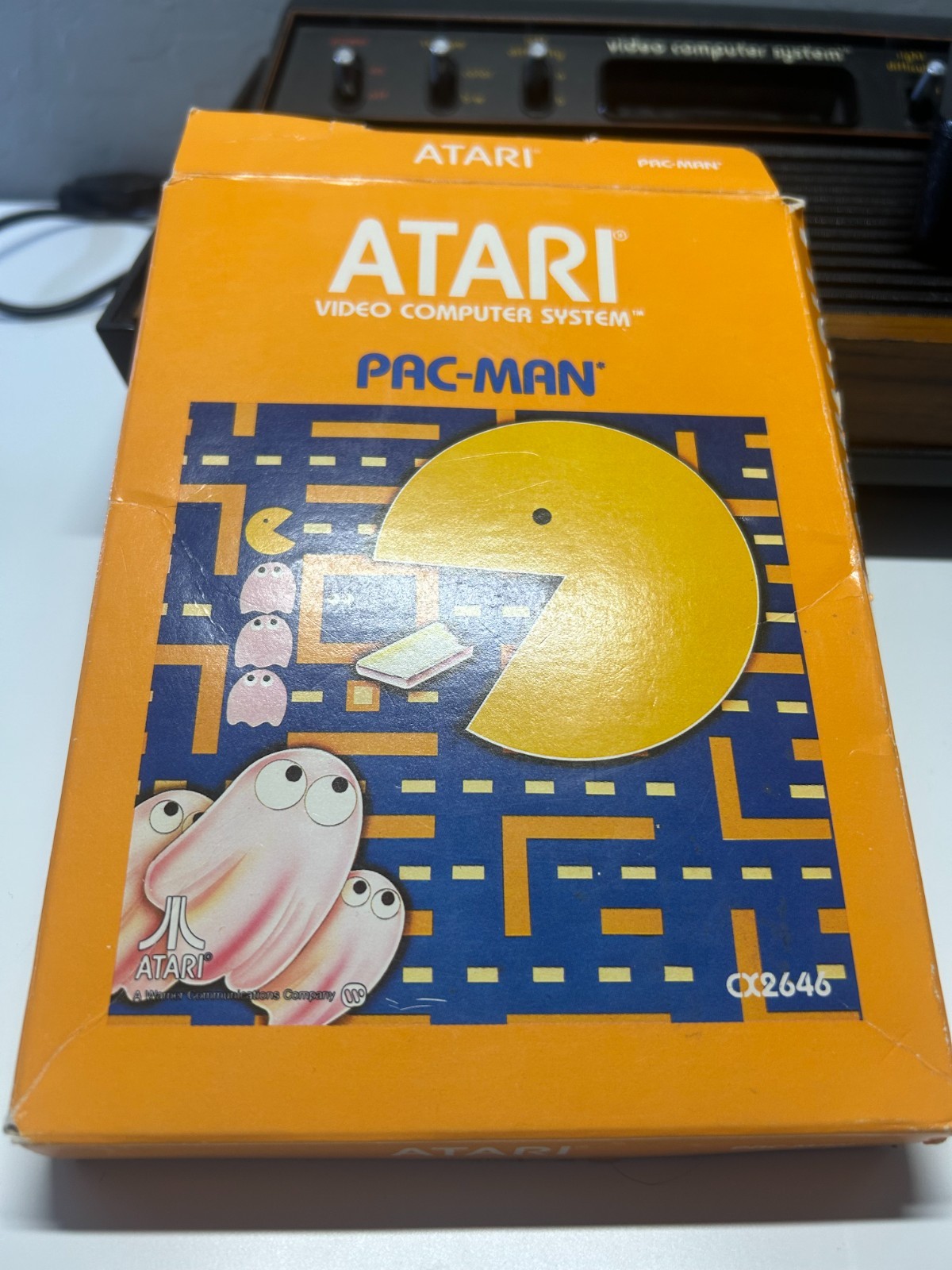 Atari 2600 Light 6 Switch Console AV Mod Recapped PacMan Controller Lot Tested
