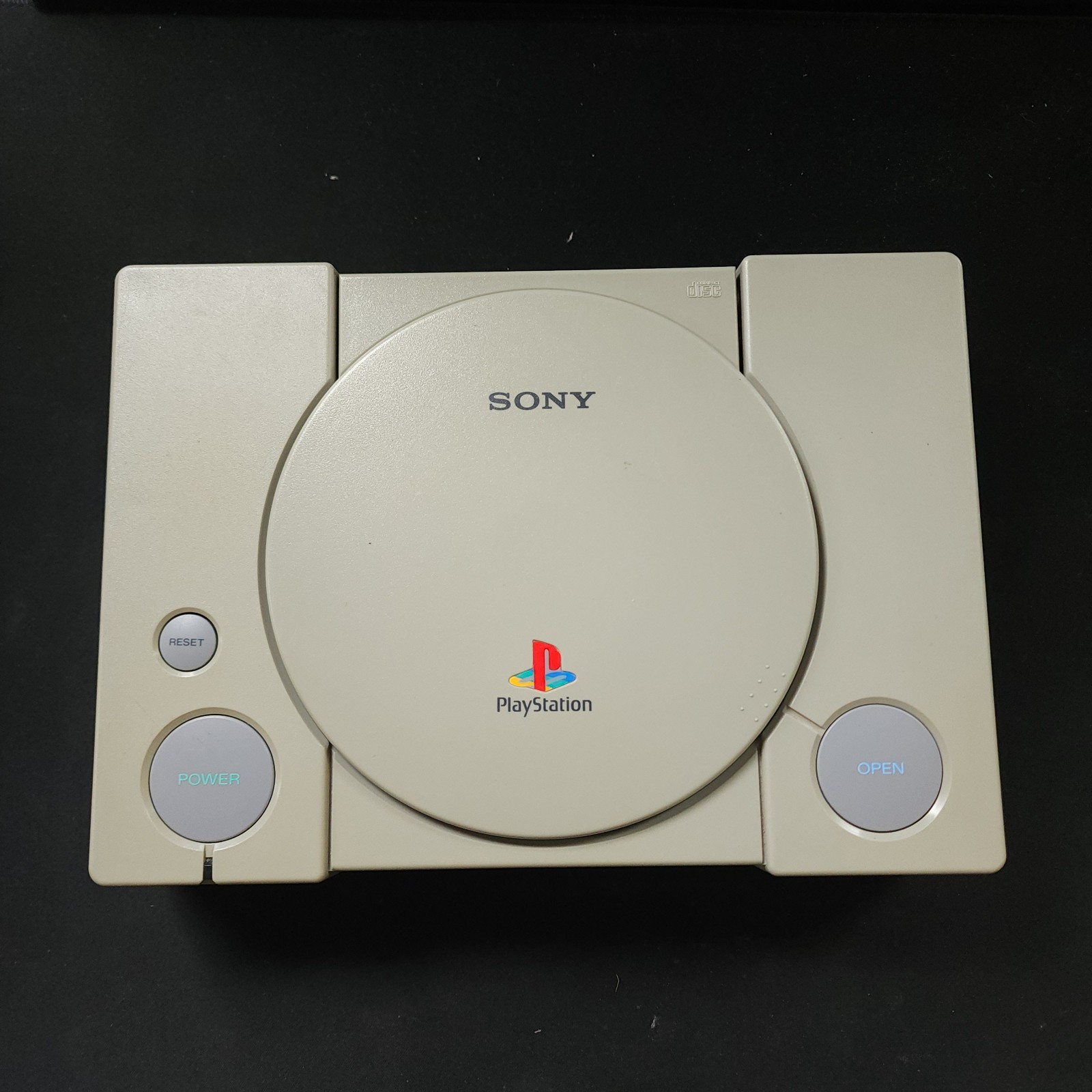 Sony PlayStation 1 Video Game Console *SCPH-7501* Tested W/ Cables, Patina Sony