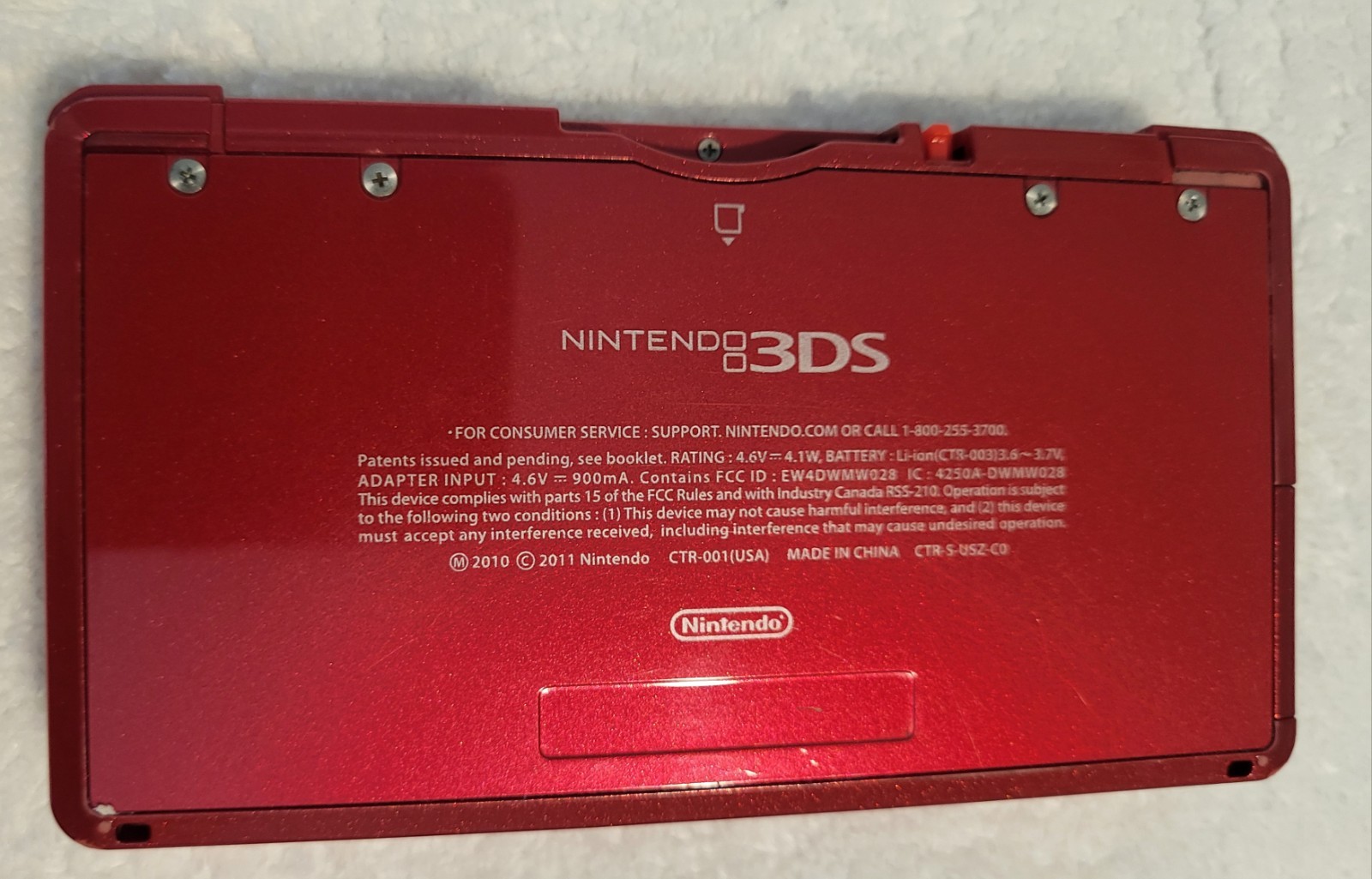 Lot of 3 Nintendo 3DS Console Systems, Pink, Red, Aqua Blue, Tested w/ Chargers