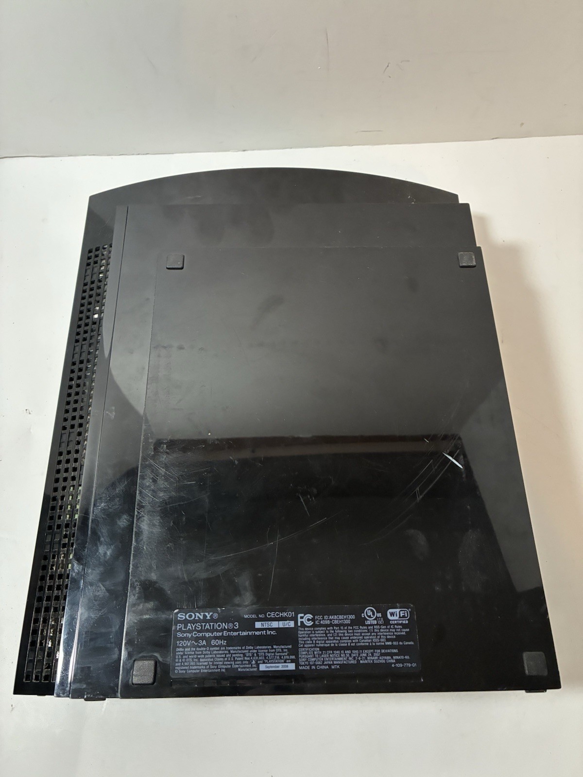 Sony PlayStation 3 PS3 Cechk01 Fat Console Only Parts Only As Is