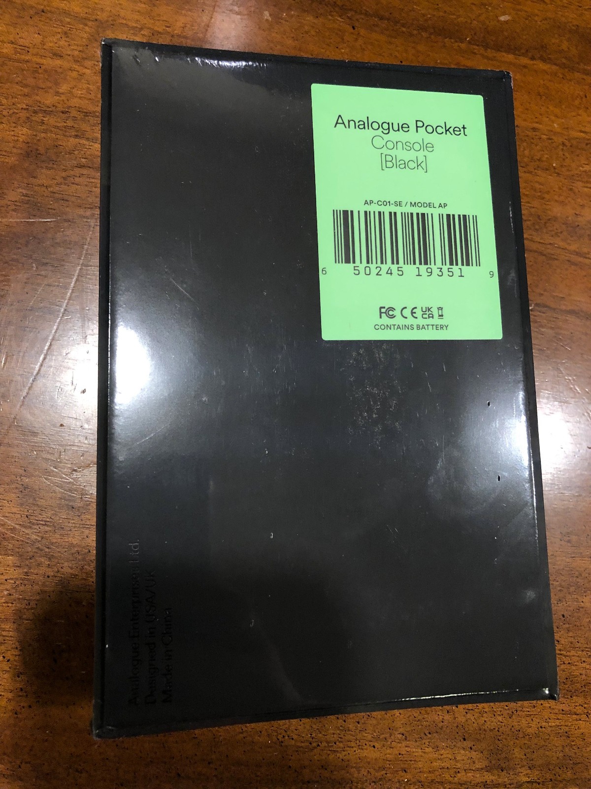 Analogue Pocket Handheld System – Black – BRAND NEW SEALED