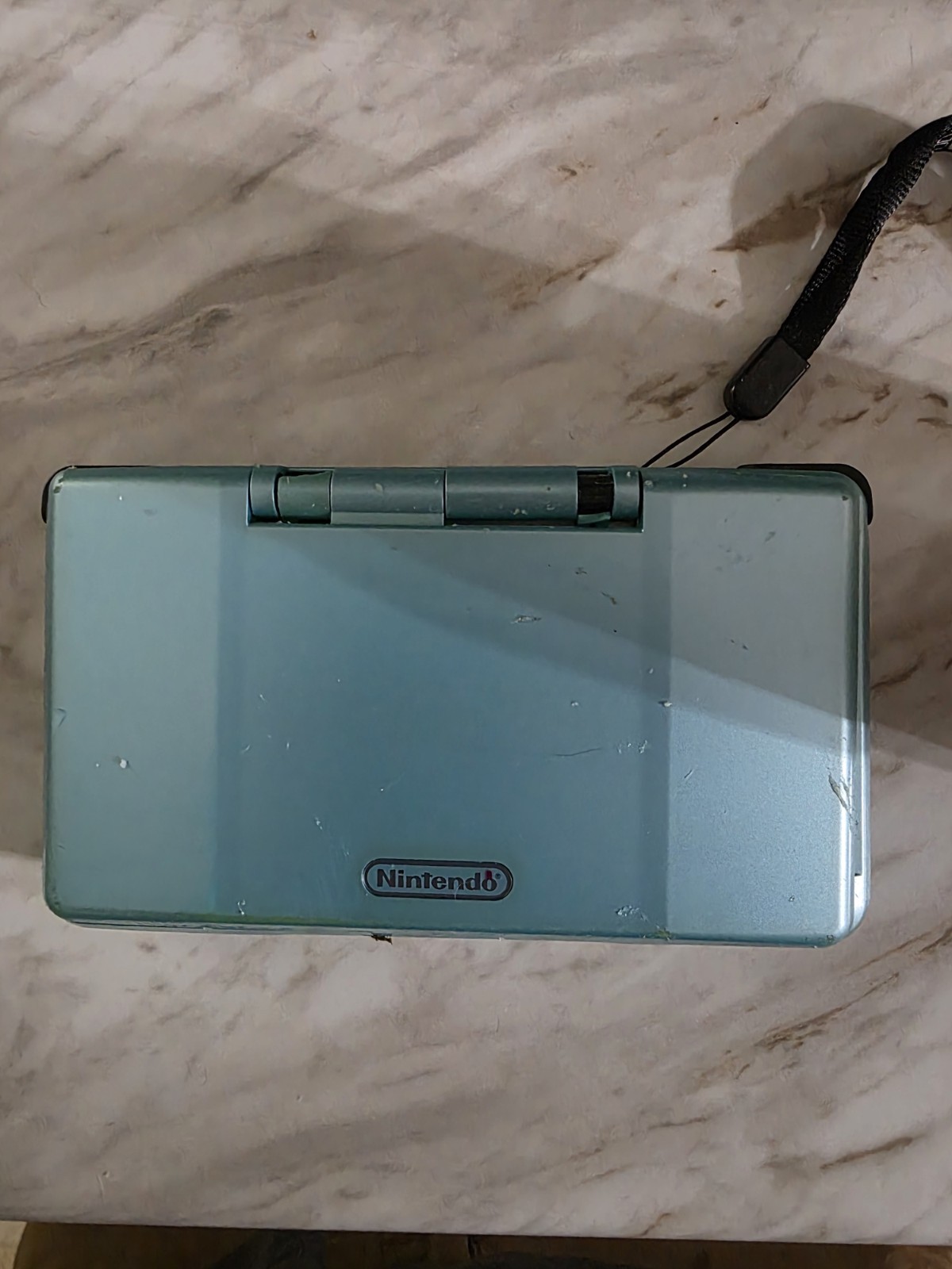Nintendo DS Original Console NTR-001 with Charger – Electric Blue – Tested Works