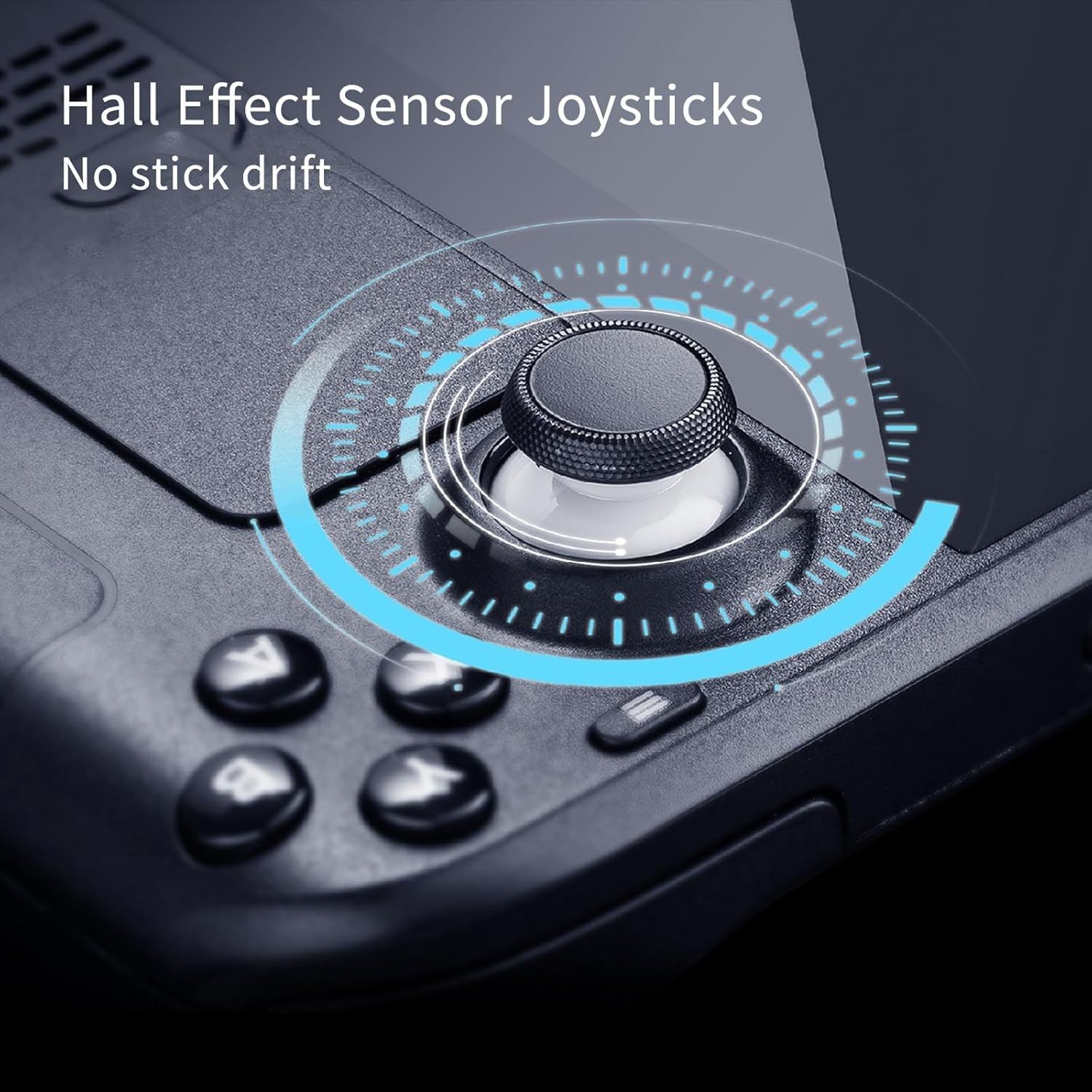 Lightweight GuliKit Joystick for Steam Deck: Type A & B Compatibility, Durable