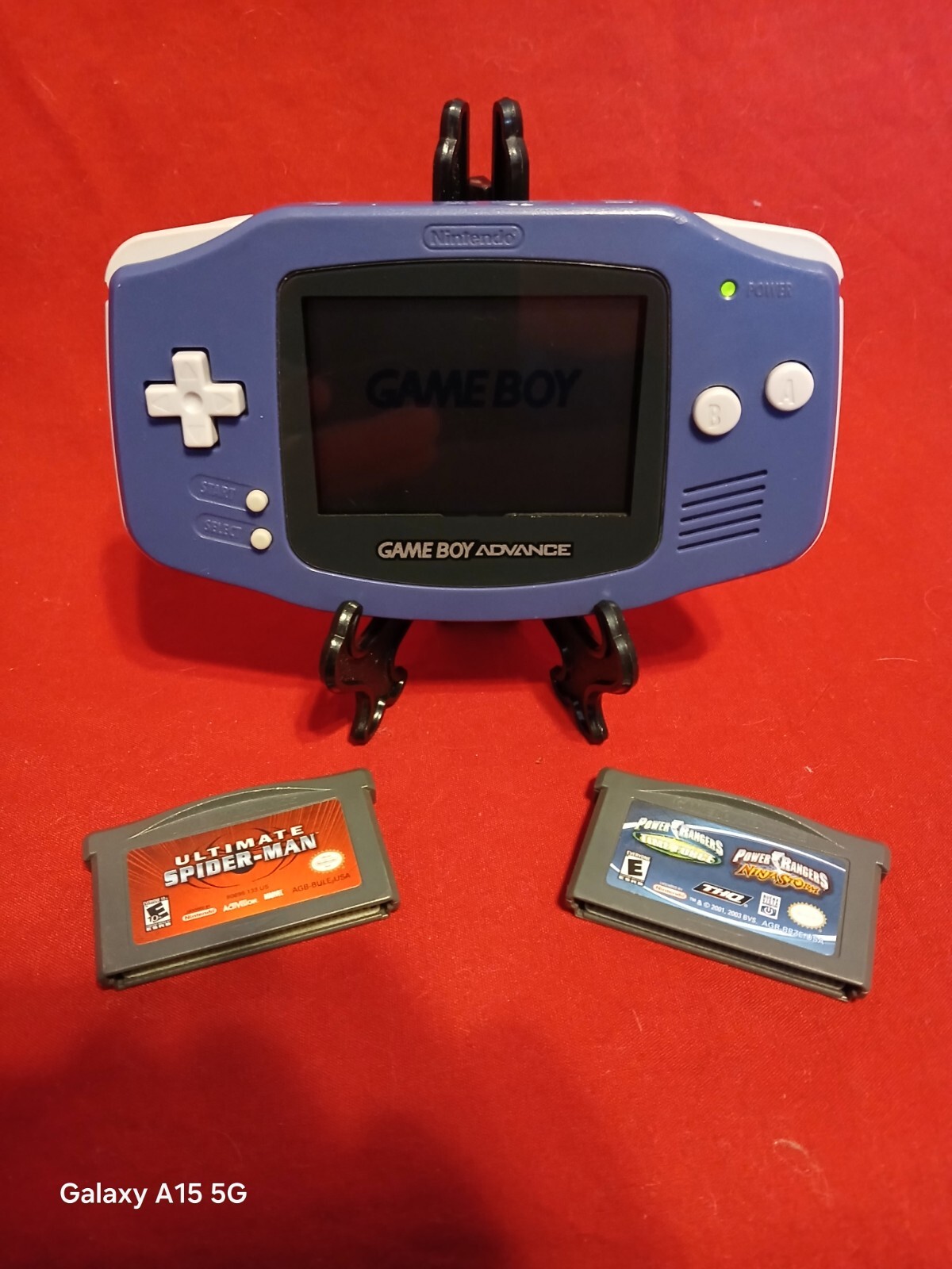 Game Boy Advance – Nintendo Gameboy Advance Handheld System – Indigo With Games!