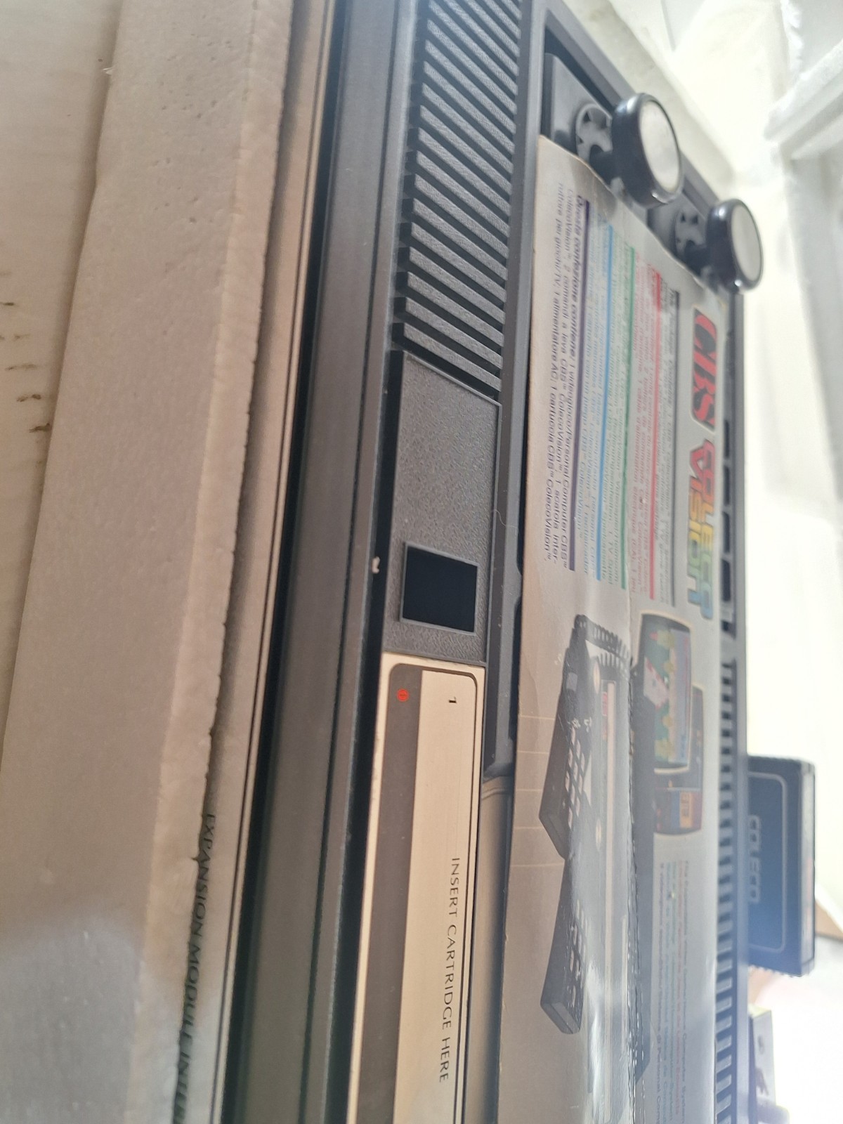 Coleco Colecovision Box And Console Shell Only