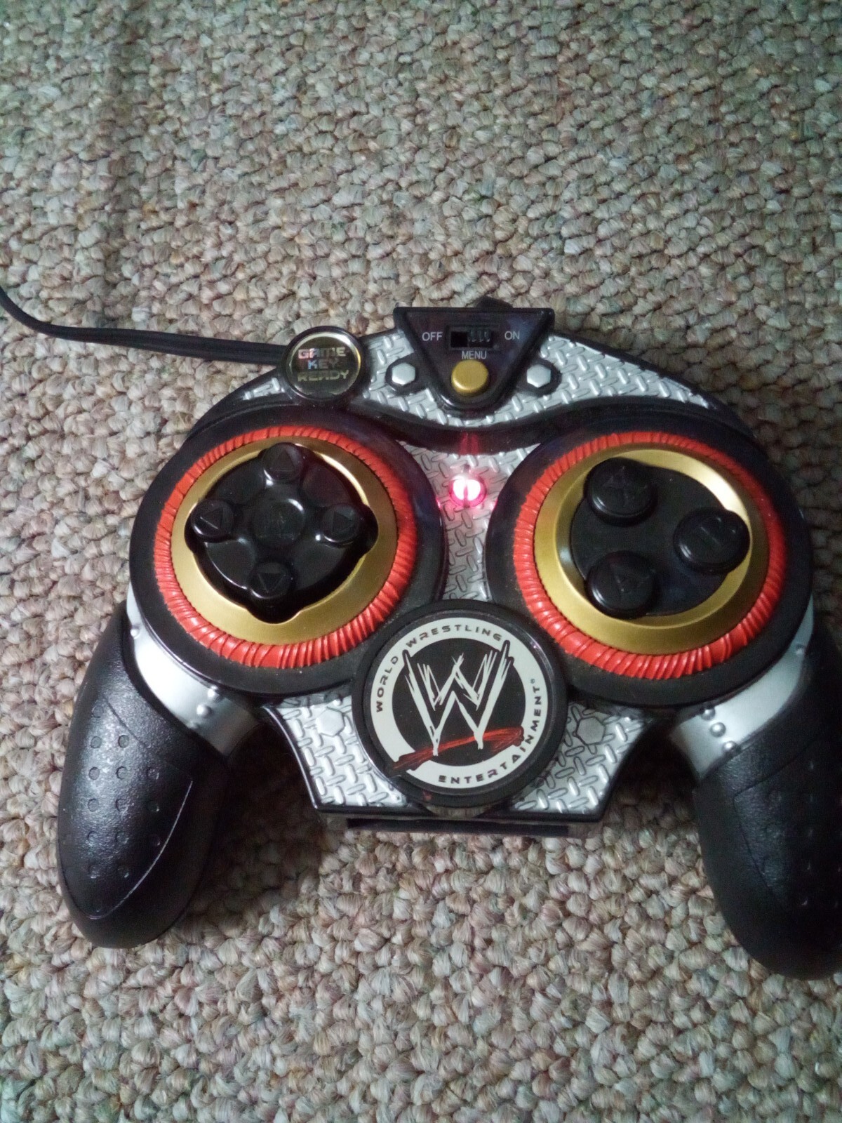 WWE World Wrestling Plug & Play Jakks Pacific TV Game Console 2005 video Tested