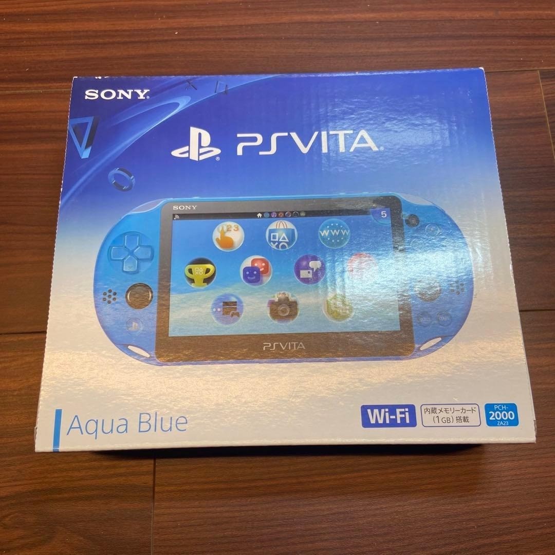 PSVita 2000 Console Aqua Blue 5606 From Japan