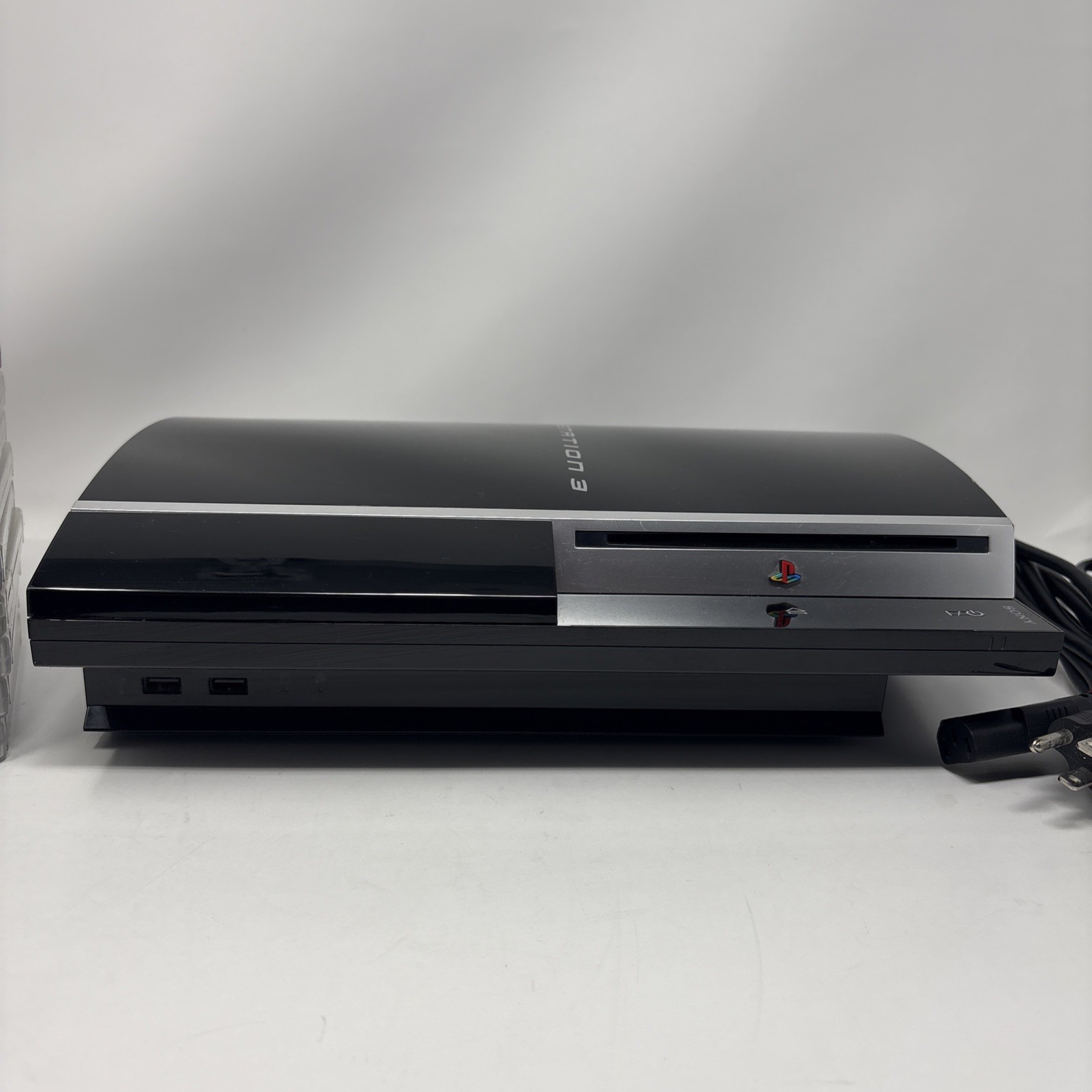 Sony PlayStation 3 PS3 Fat 80GB Console CECHK01 Bundle w/ 9 Great Games – Tested
