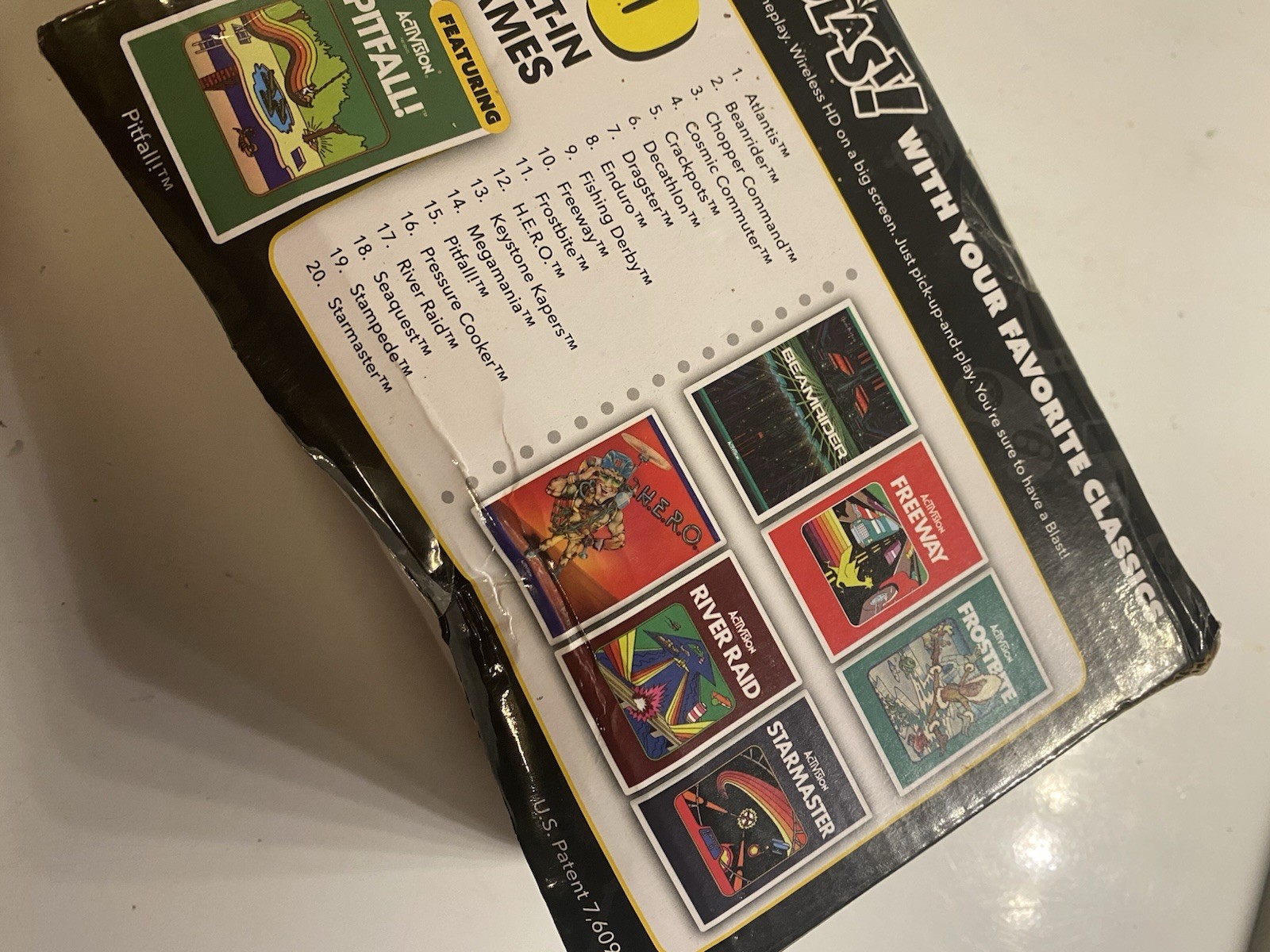 ActiVision Flashback Blast ATARI 20 Built-In Games Retro Classic HDMI Gaming