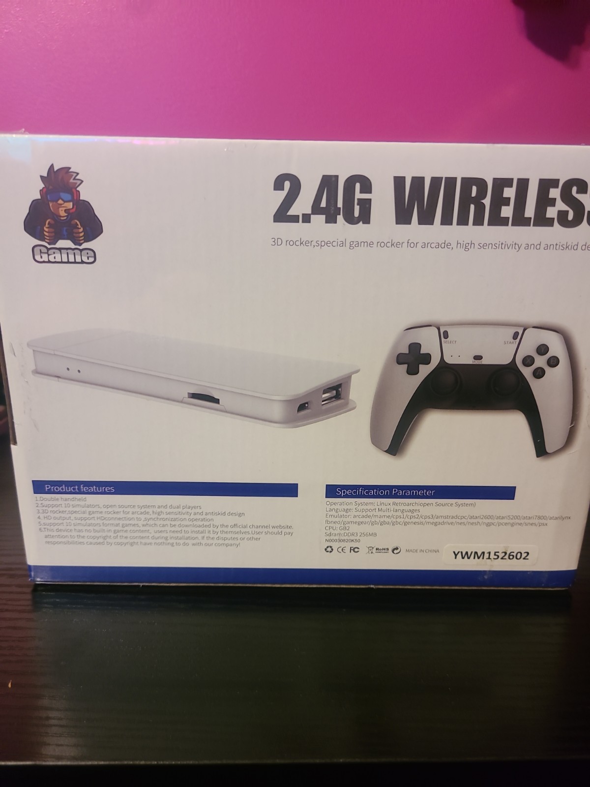 2.4g Wireless Gaming System New and Never Opened