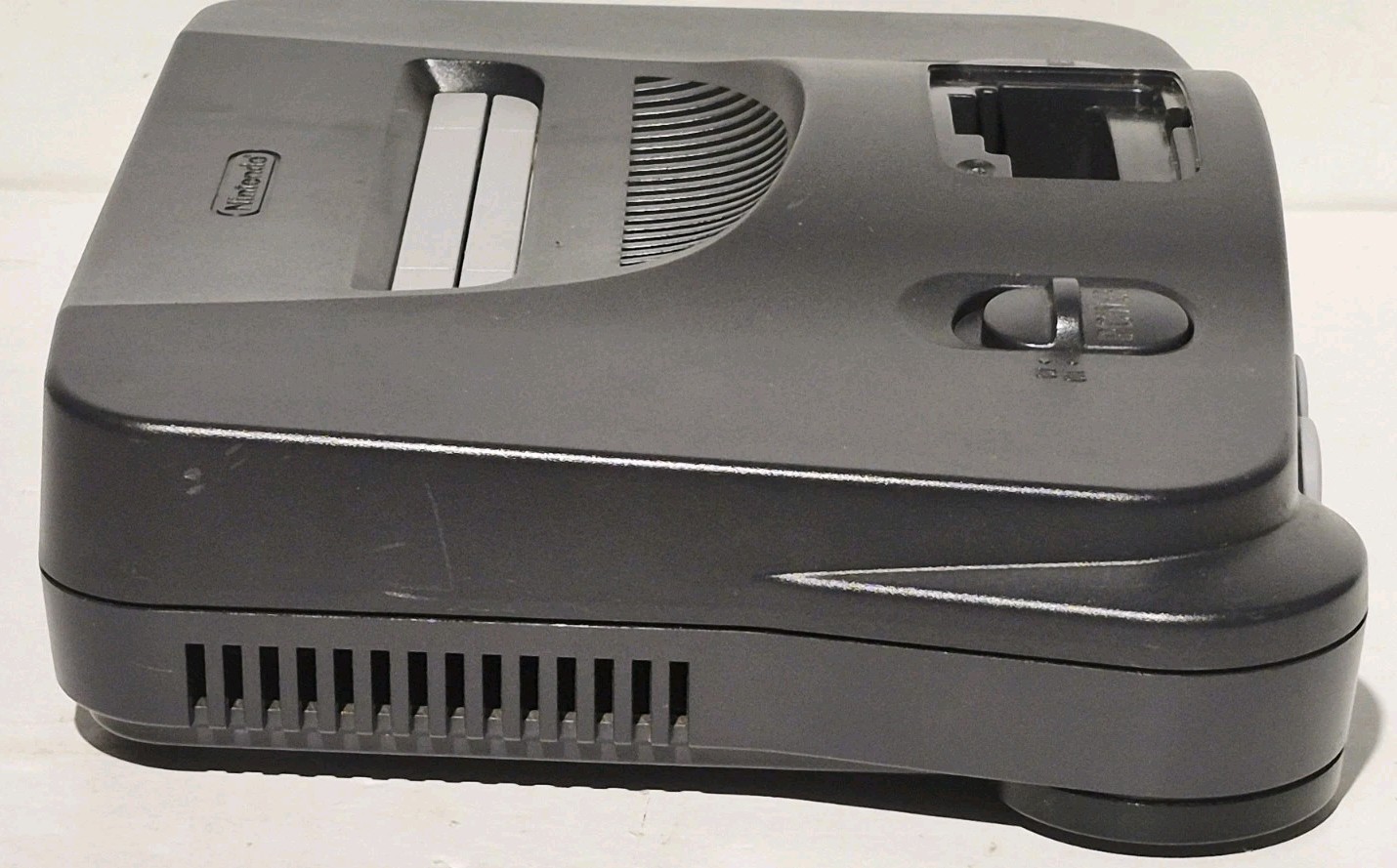 NINTENDO 64 N64 GRAY CONSOLE NUS-001 CONSOLE ONLY ~ NO JUMP PAK~ TESTED WORKING