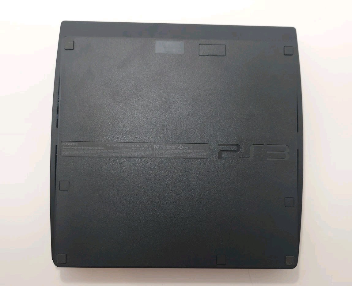 Sony PlayStation 3 PS3 Slim Console 120GB With Oem Controller And Games Tested!
