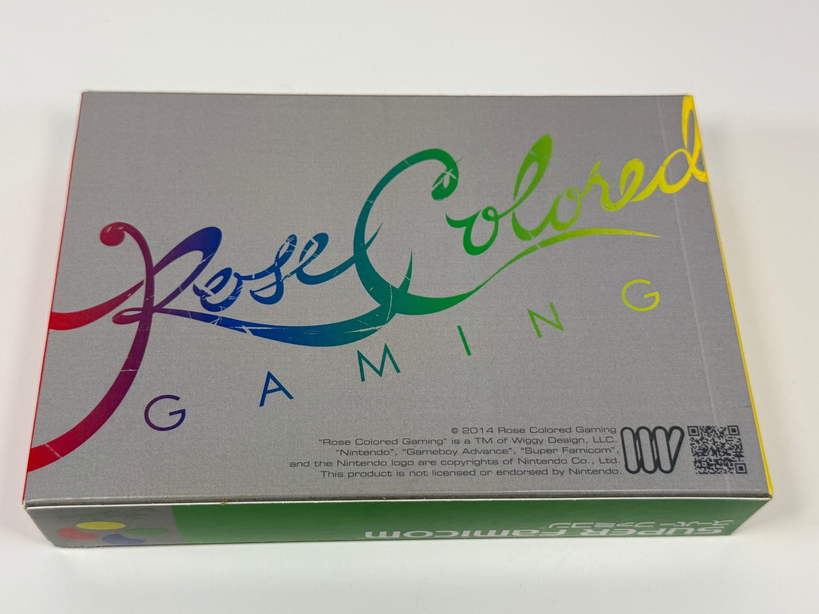 Rose Colored Gaming GBA Super Famicom Theme Limited 1 of 20 2014