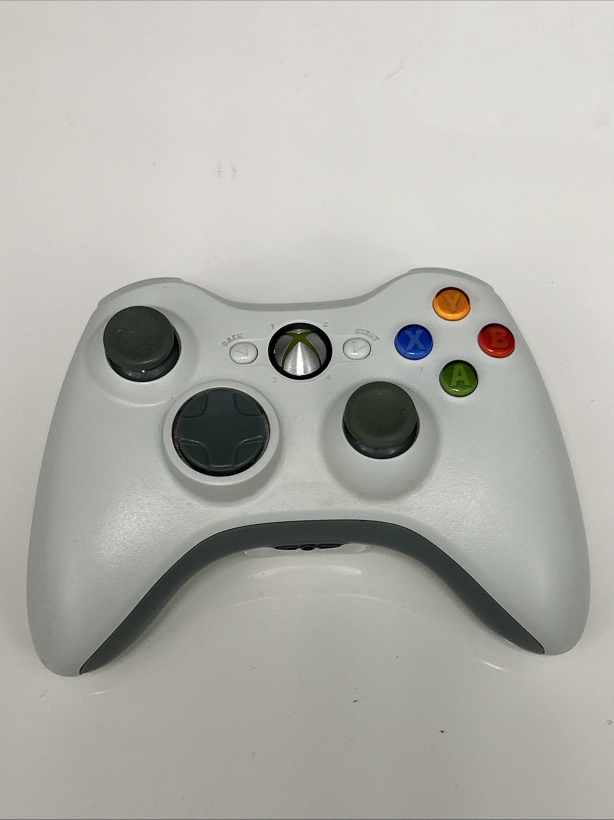 Microsoft Xbox 360 20GB White Console Serviced + 6 Games Controller HDMI Tested