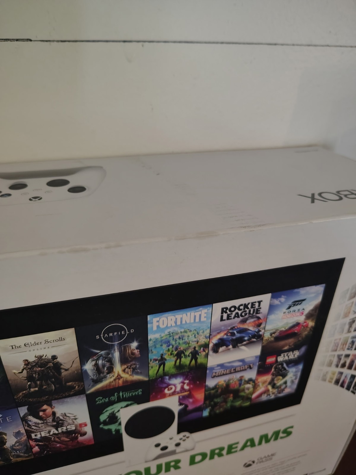 Microsoft Xbox Series S 512GB White Console[ EMPTYING BOX ONLY]