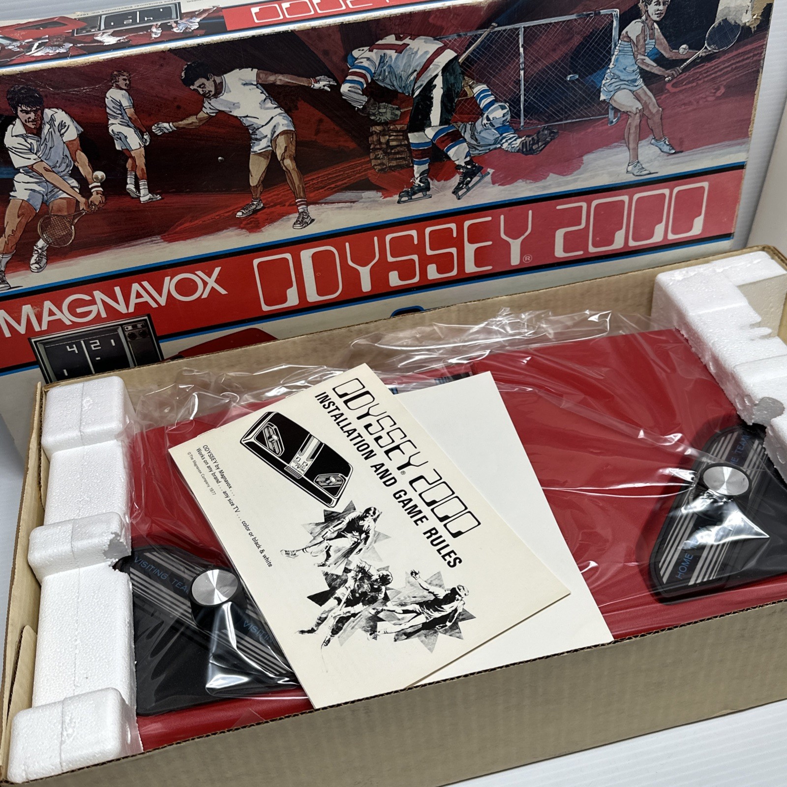 Vintage 1977 Magnavox Odyssey 2000 Video Game System *New*