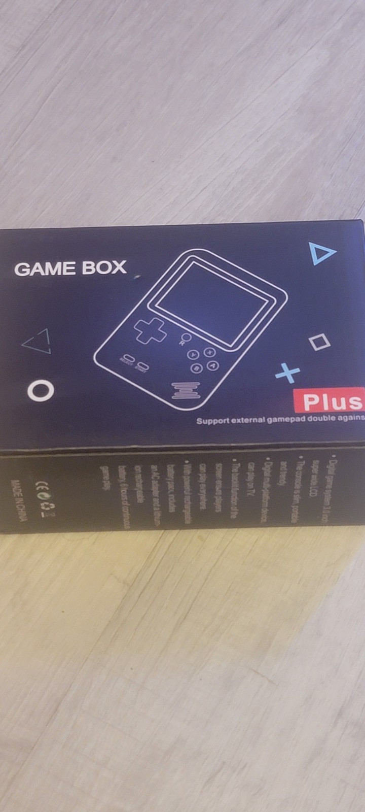 Game Box Plus Handheld Game Console 480p 512MB USB Region Free Black 2021