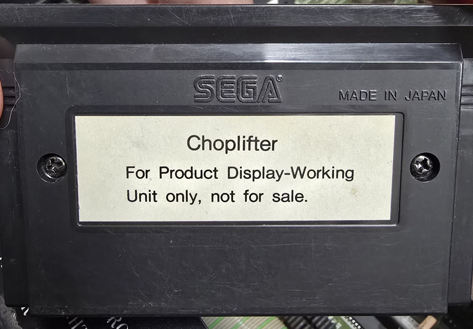 Sega Master System Kiosk Model # 3011 w/ 16 Games FOR PARTS OR REPAIR ONLY