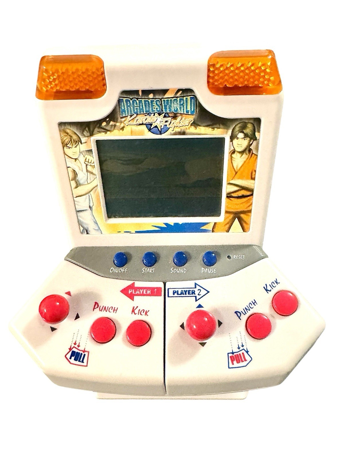 Arcades World Karate Fighter Small Game Console ( Read Description)
