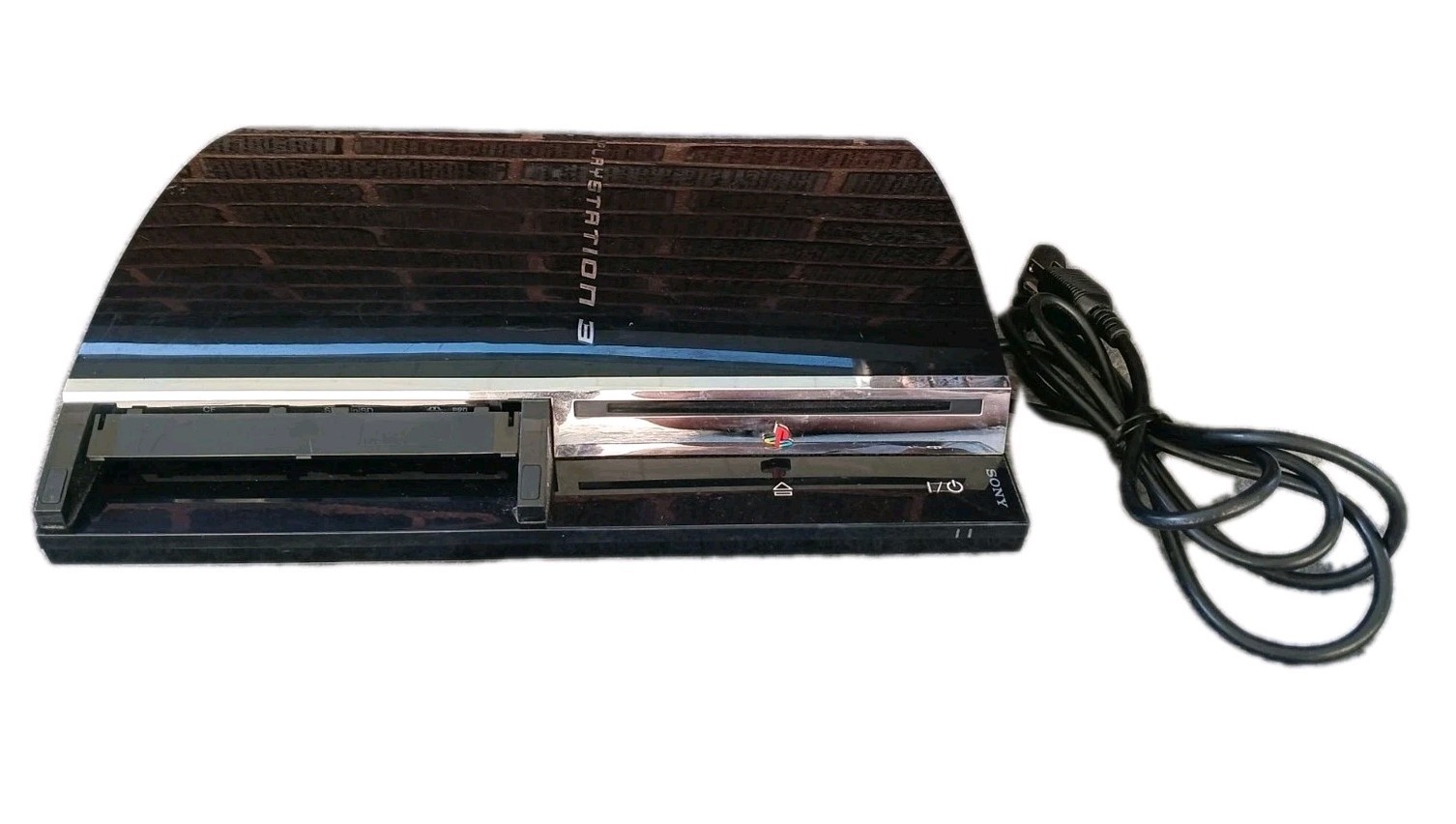 Sony PlayStation 3 PS3 CECHE01 80GB Backwards Compatible Console Powers On