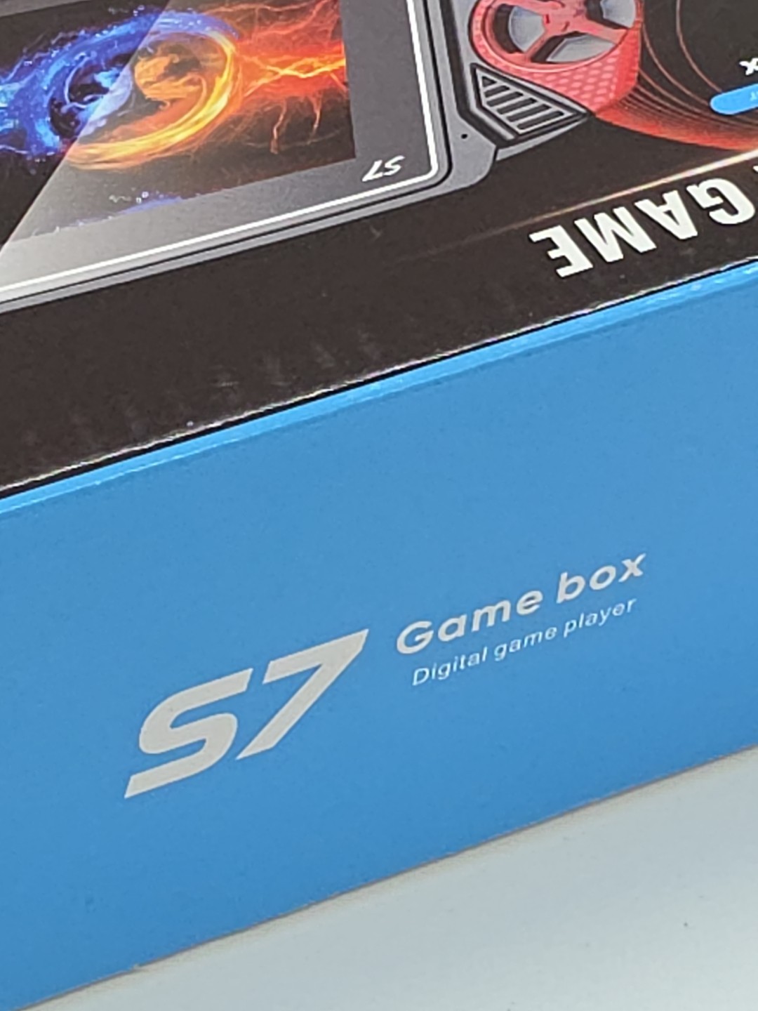 Game box S7 Handheld System White Black Rechargeable HD Output 320×240 Screen
