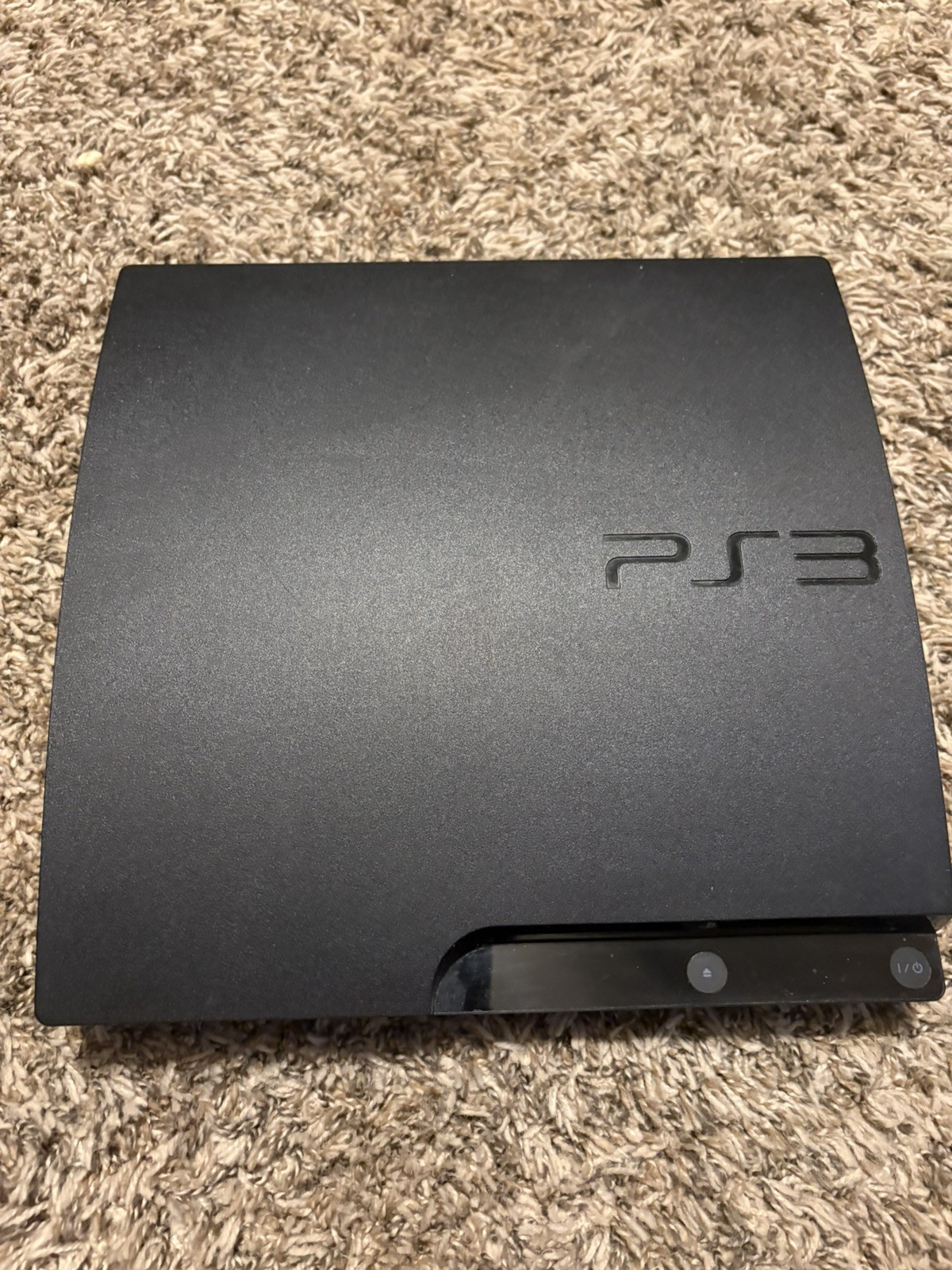 Sony PlayStation 3 Slim 160GB CECH-3001A Console, 2 controllers 3 games. Tested