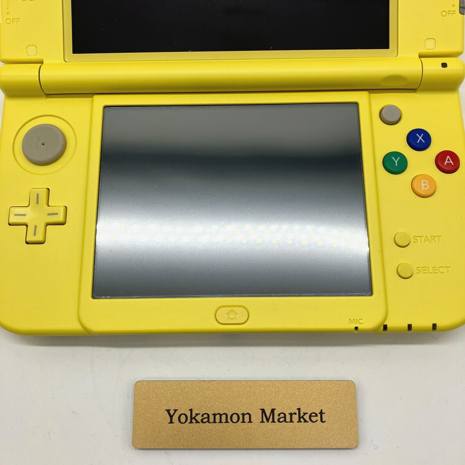 Nintendo 3DS XL LL Pokemon Pikachu Yellow Body Limited Model Used