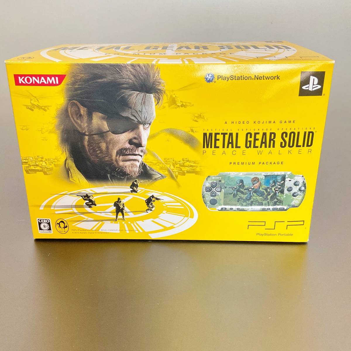NEW PSP Metal Gear Solid Peace Walker MGS SEALED Premium Package Hideo Kojima